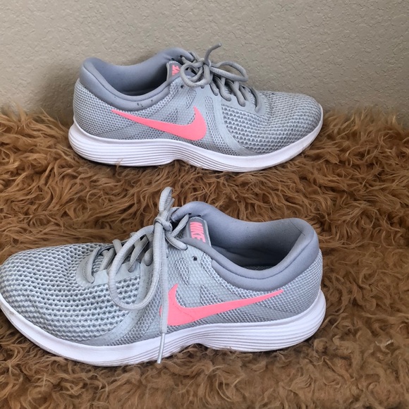 pink and white g nikes